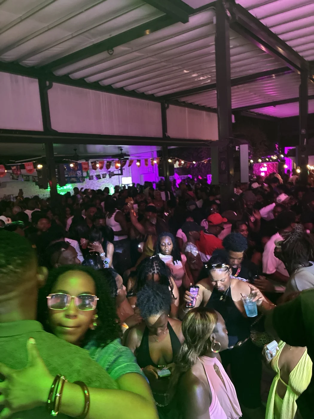 Guests enjoying a nightlife event